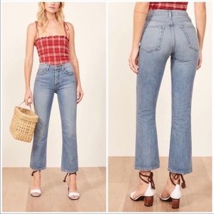 Reformation Jordi kick flare Jeans size 28